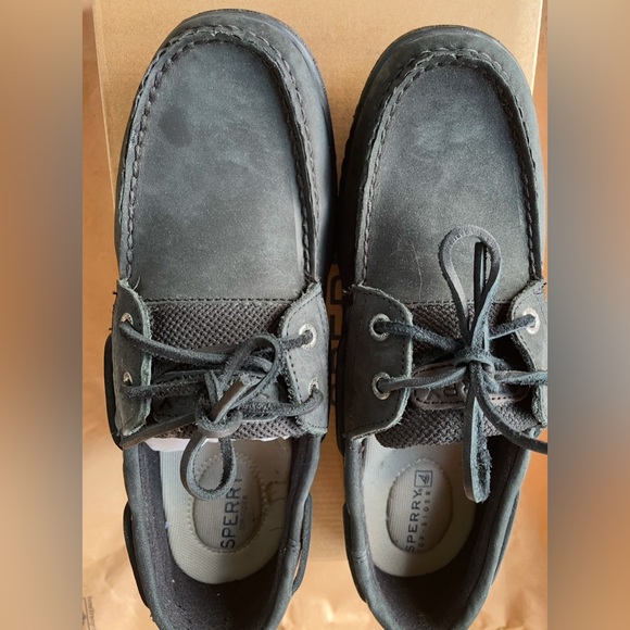 Sperry Women's Bluefish Boat Shoes Loafers Black 8 - Picture 7 of 12